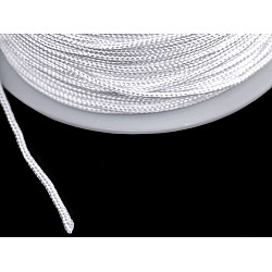 Drapery Window Blind Cord / Beading String Ø1.4 mm (roll 100 m) - white