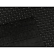 Anti-Slip Fabric Vinyl Non Skid Dots Rubber Fabric, black