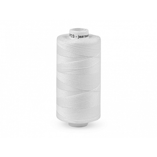 Jeans Sewing Thread 200 m 30x3 - White