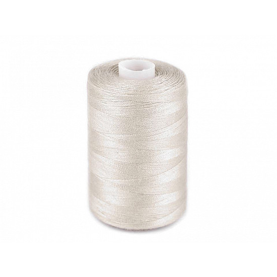 Polyester Sewing Thread NTF 40/2, 1000 m - Ecru