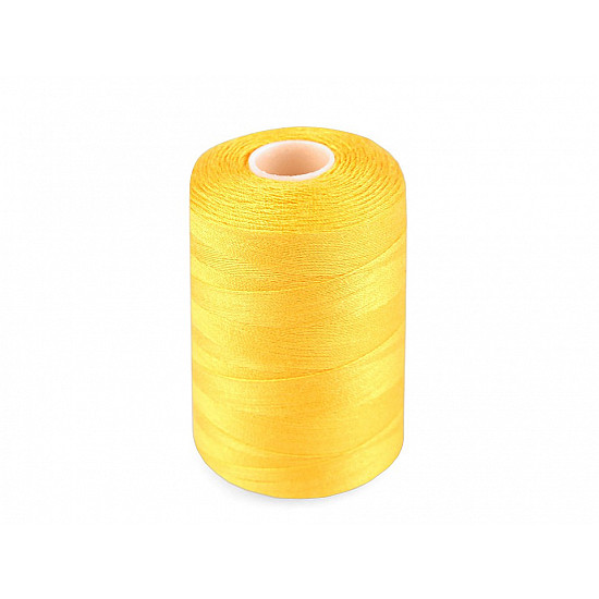 Polyester Sewing Thread NTF 40/2, 1000 m - Yellow