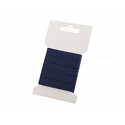 Herringbone Twill Tape width 10 mm (card 3 m) - paris blue