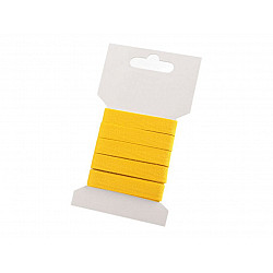 Herringbone Twill Tape width 10 mm (card 3 m) - yellow butter