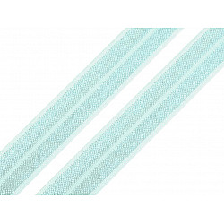 Fold Over Elastic Trim width 16 mm - Blue