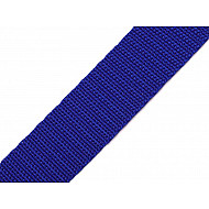 Polypropylene Webbing width 25 mm, royal blue