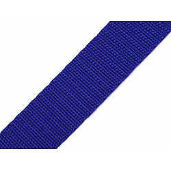 Polypropylene Webbing width 25 mm, royal blue