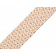 Polypropylene Webbing width 25 mm, light beige