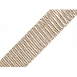 Polypropylene Webbing width 25 mm, beige