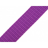 Polypropylene Webbing width 25 mm, purple