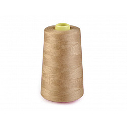 Polyester Thread length 5000 yards PES 40/2, Beige