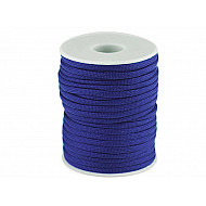 Polyester Cord Ø4 mm (roll 25 m) - cobalt blue