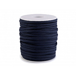 Polyester Cord Ø4 mm (roll 25 m) - blue dark