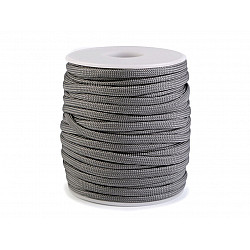 Polyester Cord Ø4 mm (roll 25 m) - gray