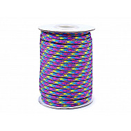 Parachute Cord / Paracord Ø4 mm (roll 5 m) - purple-pink