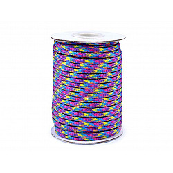 Parachute Cord / Paracord Ø4 mm (roll 5 m) - purple-pink