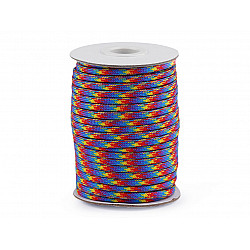 Parachute Cord / Paracord Ø4 mm (roll 5 m) - multicolor