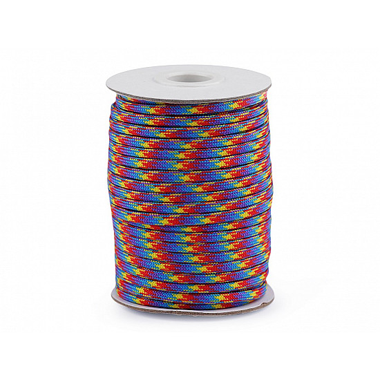 Parachute Cord / Paracord Ø4 mm (roll 5 m) - multicolor