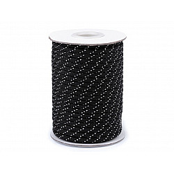 Parachute Cord / Paracord Ø4 mm - black, 5 ml.