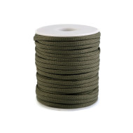 Polyester Cord Ø4 mm (roll 25 m) - green khaki