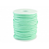 Polyester Cord Ø4 mm (roll 25 m) - mint