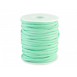 Polyester Cord Ø4 mm (roll 25 m) - mint