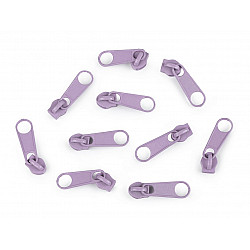 Slider for Nylon Zippers 3 mm for POL type, Lavender Fog