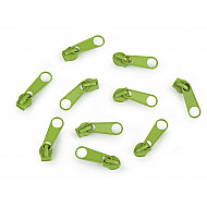 Slider for Nylon Zippers 3 mm for POL type, Lime Green