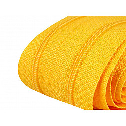 Continuous Nylon Zipper (coil) 3 mm, for sliders of POL type, Daffodil