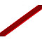 Velvet Ribbon width 6 mm, Red