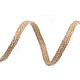 Jute Ribbon width 8 mm (roll 4 m) - natural burlap