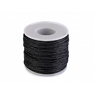 String Ø1 mm (roll 50 m) - black