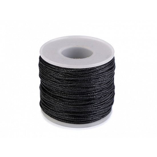 String Ø1 mm (roll 50 m) - black