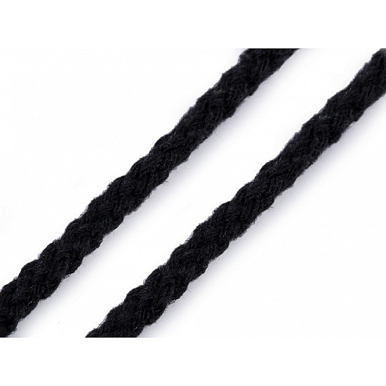 Aparel Cord String Ø5 - 7 mm (card 10 m) - black