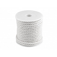 Twisted Cotton Cord / Rope Ø5 mm (roll 15 m) - Off White