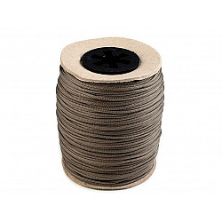 Drapery Rod Cord Ø1,4 mm (roll 100 m) - darkbeige