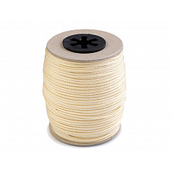 Drapery Rod Cord Ø1,4 mm (roll 100 m) - lightbeige