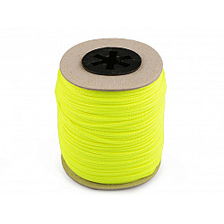 Drapery Rod Cord Ø1,4 mm (roll 100 m) - yellow reflective