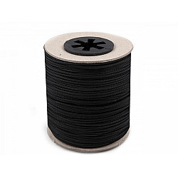 Drapery Rod Cord Ø1,4 mm (roll 100 m) - black