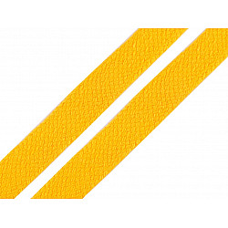 Clothing Cord Flat width 11-15 mm (card 10 m) - yellow