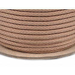 Polyester Cord Ø2 mm (roll 50 m) - beige