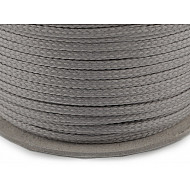 Polyester Cord Ø2 mm (roll 50 m) - dove grey