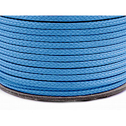 Polyester Cord PES Ø4 mm (roll 100 m) - skyblue