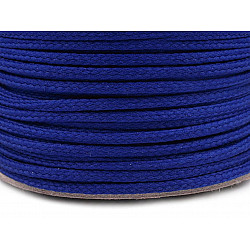 Polyester Cord PES Ø4 mm (roll 100 m) - king blue