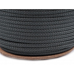 Polyester Cord PES Ø4 mm (roll 100 m) - gray