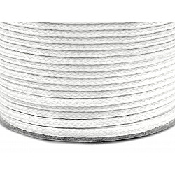 Polyester Cord PES Ø4 mm (roll 100 m) - Off White