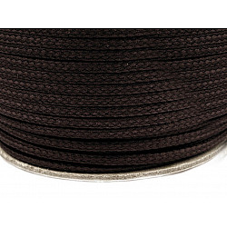 Polyester Cord PES Ø4 mm (roll 100 m) - espresso