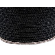 Polyester Cord PES Ø4 mm (roll 100 m) - black