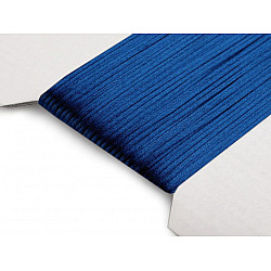 Satin String Ø1 mm (card 25 m) - blue