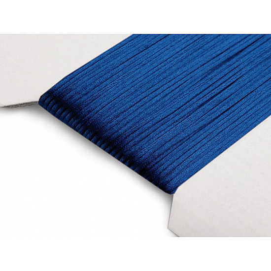 Satin String Ø1 mm (card 25 m) - blue