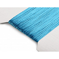 Satin String Ø1 mm (card 25 m) - light blue